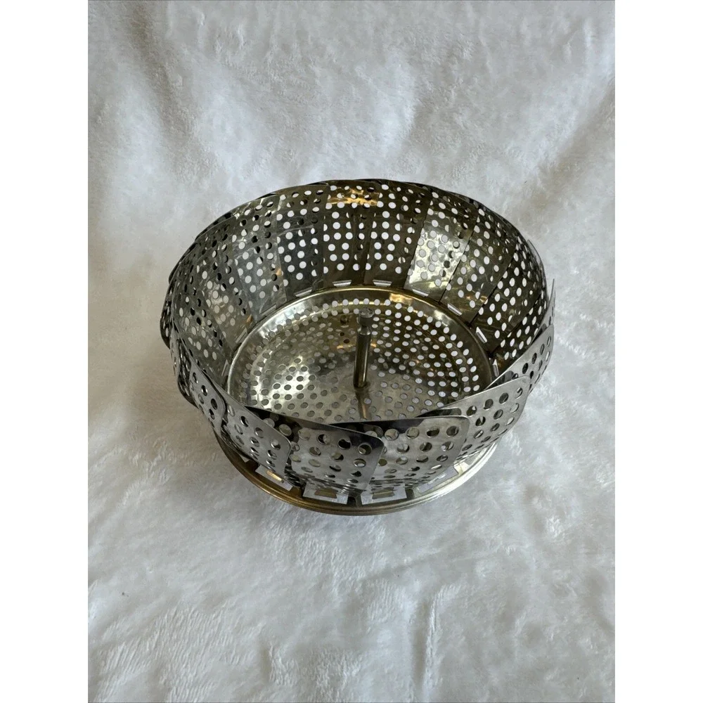 Expandable Stainless Steel Vegetable Steamer Basket for Pot Cooking
